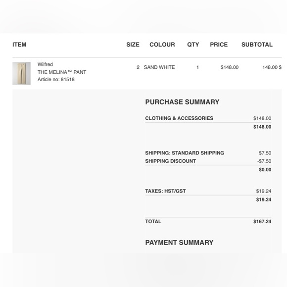 Aritzia MELINA leather pants - Picture 2 of 3